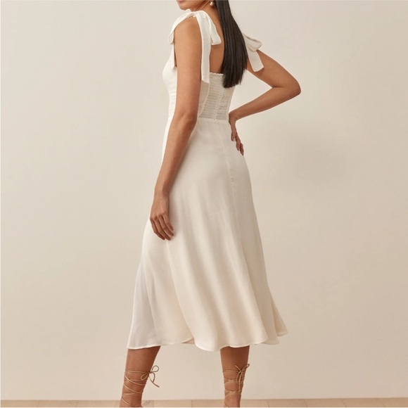 NWT reformation twilight dress in ivory - Picture 2 of 9